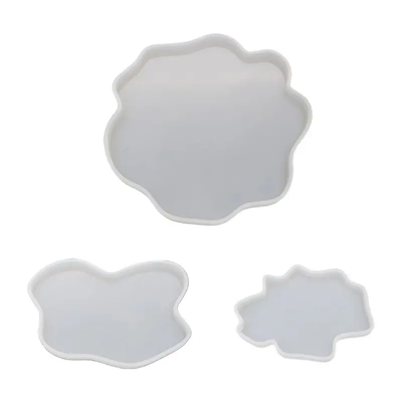 Irregular Coaster Cup Mat Mold Manual Mirror UV Resin Table Decoration DIY Crystal Epoxy Molds
Irregular Coaster Cup Mat Mold Manual Mirror UV Resin Table Decoration DIY Crystal Epoxy Molds