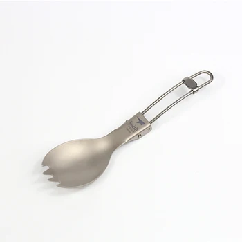 Keith Titanium Folding Spork Titanium Spoon Kitchen Dinnerware Anti-corrosion Bacteriostatic Flatware Fork Spoon 17.5g Ti5301
Keith Titanium Folding Spork Titanium Spoon Kitchen Dinnerware Anti-corrosion Bacteriostatic Flatware Fork Spoon 17.5g Ti5301