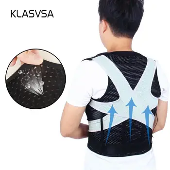 KLASVSA Adjustable Posture Corrector Back Straightener Brace Support Shoulder Lumbar Support Spine Belt Therapy Health Bone Care
KLASVSA Adjustable Posture Corrector Back Straightener Brace Support Shoulder Lumbar Support Spine Belt Therapy Health Bone Care
