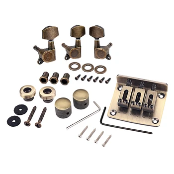 1 Set 2 Buckles Hardtail with 2 Wrench 3 String Fixed Saddle Bridge for Replacement Electric Guitar
1 Set 2 Buckles Hardtail with 2 Wrench 3 String Fixed Saddle Bridge for Replacement Electric Guitar