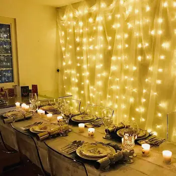 3M*3M 300LEDs AA battery powered LED Curtain Fairy String Light Remote Controlled Wedding Party Home Garden Wall Bedroom Outdoor
3M*3M 300LEDs AA battery powered LED Curtain Fairy String Light Remote Controlled Wedding Party Home Garden Wall Bedroom Outdoor