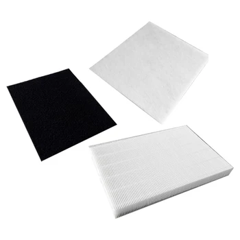 3 in 1 Air Purifier Compound Filter with HEPA Filter Activated Carbon Filter and Primary Filter Cotton 300X300mm 
3 in 1 Air Purifier Compound Filter with HEPA Filter Activated Carbon Filter and Primary Filter Cotton 300X300mm