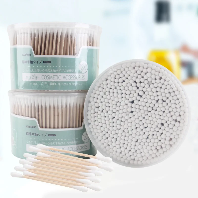 Round Box Pack of 500 Cotton Swab Boxed Double Headed Disposable 100 PCs Cleansing Cleaning Remover Makeup Cotton Swabs
Round Box Pack of 500 Cotton Swab Boxed Double Headed Disposable 100 PCs Cleansing Cleaning Remover Makeup Cotton Swabs