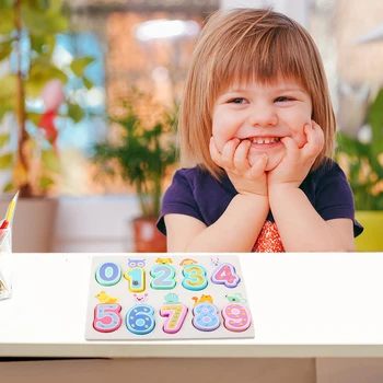 Children'S Educational Toys Wooden Kids Numbers Shape Matching Jigsaw Cartoon Animal Design For Education Learning Puzzles Toy
Children'S Educational Toys Wooden Kids Numbers Shape Matching Jigsaw Cartoon Animal Design For Education Learning Puzzles Toy