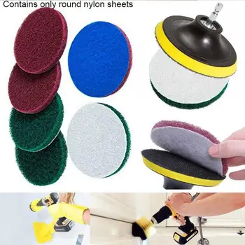 1Pc Nylon Scouring Pad Circle Scouring Pad Round Nylon Clean Wipe Dish Towels Clean Rag Kitchen Bathroom Clean Rust Tool
1Pc Nylon Scouring Pad Circle Scouring Pad Round Nylon Clean Wipe Dish Towels Clean Rag Kitchen Bathroom Clean Rust Tool