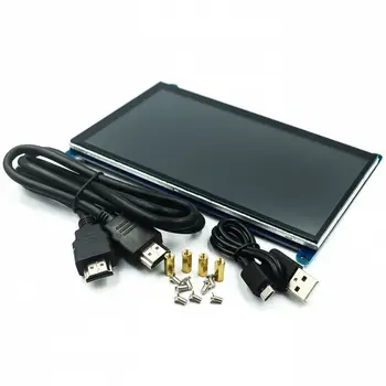 7 inch Raspberry pi touch screen 1024*600 7 inch Capacitive Touch Screen LCD, HDMI interface, supports various systems
7 inch Raspberry pi touch screen 1024*600 7 inch Capacitive Touch Screen LCD, HDMI interface, supports various systems