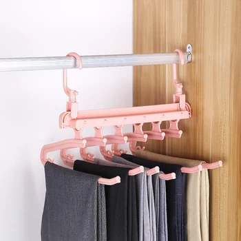 Plastic Folding Multi-layer Pants Rack Wardrobe Storage Racks Large Capacity Storage Trousers Folder Home Multifunction Hangers
Plastic Folding Multi-layer Pants Rack Wardrobe Storage Racks Large Capacity Storage Trousers Folder Home Multifunction Hangers