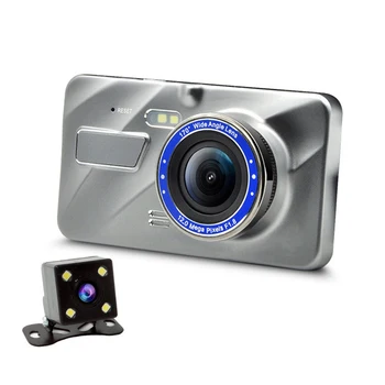 Dash Cam Dual Lens Full HD 1080P 4" IPS Car DVR Vehicle Camera Front+Rear Night Vision Video Recorder G-sensor Parking Mode WDR
Dash Cam Dual Lens Full HD 1080P 4" IPS Car DVR Vehicle Camera Front+Rear Night Vision Video Recorder G-sensor Parking Mode WDR