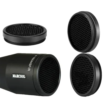 Airsoft Accessories Mesh Ar15 44MM/50MM/56MM Hunting Equipment Optical Aim Sight Rifle Scope Sunshade Caps Killflash Honeycomb
Airsoft Accessories Mesh Ar15 44MM/50MM/56MM Hunting Equipment Optical Aim Sight Rifle Scope Sunshade Caps Killflash Honeycomb