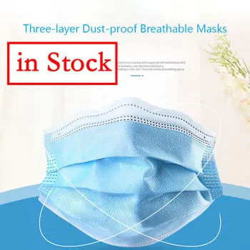 50 pcs Three-layer Disposable Mask Anti-dust Non-woven Civil Filter Protective Mask Elastic Soft Dustproof Breathable Face Masks
50 pcs Three-layer Disposable Mask Anti-dust Non-woven Civil Filter Protective Mask Elastic Soft Dustproof Breathable Face Masks