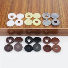 100Pcs Hinged Plastic Screw Cap Cover Fold Snap Protective Cap Button For Car Furniture Decorative Nuts Cover Bolts Hardware 100Pcs Hinged Plastic Screw Cap Cover Fold Snap Protective Cap Button For Car Furniture Decorative Nuts Cover Bolts Hardware