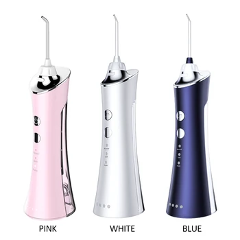 Portable Oral Irrigator IPX7 Water Flosser For Teeth Irrigators USBElectric Rechargeable Home Teeth Cleaner Teeth Whitening Tool
Portable Oral Irrigator IPX7 Water Flosser For Teeth Irrigators USBElectric Rechargeable Home Teeth Cleaner Teeth Whitening Tool