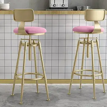 Bar Chair Modern Simple Bar Chair Lift Swivel Back Chair Domestic High Stool Bar Tea Round Stool
Bar Chair Modern Simple Bar Chair Lift Swivel Back Chair Domestic High Stool Bar Tea Round Stool