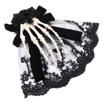 Halloween Headband Lace Rose Bow Hairpin Skull Hand Hair Hoop Hair Accessories 
Halloween Headband Lace Rose Bow Hairpin Skull Hand Hair Hoop Hair Accessories
