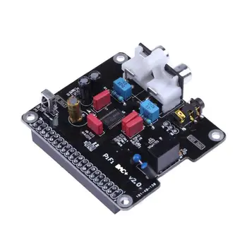 PCM5122 DAC+ HIFI DAC Audio Sound Card Module with LED Indicator I2S Interface DAC HIFI Expansion Board for Raspberry pi
PCM5122 DAC+ HIFI DAC Audio Sound Card Module with LED Indicator I2S Interface DAC HIFI Expansion Board for Raspberry pi