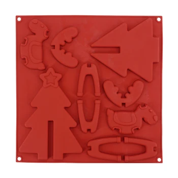 Trojan Stitching Silicone Mold Chocolate Cookie Mold For Christmas Halloween Cake Decoration Tools DIY Biscuits Stitching Mold
Trojan Stitching Silicone Mold Chocolate Cookie Mold For Christmas Halloween Cake Decoration Tools DIY Biscuits Stitching Mold