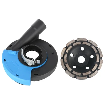 125mm Angle Grinder Cover Kit with Universal Surface Grinding Dust Collection Cover for Concrete Diamond Grinding Wheels
125mm Angle Grinder Cover Kit with Universal Surface Grinding Dust Collection Cover for Concrete Diamond Grinding Wheels