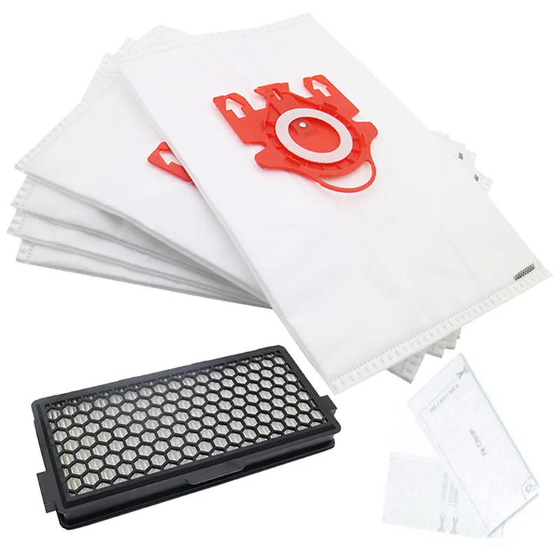 13Pcs HEPA Filter Vacuum Cleaner Accessories for Miele Vacuum Cleaner 3D FJM Dust Bags S4000 S5000
13Pcs HEPA Filter Vacuum Cleaner Accessories for Miele Vacuum Cleaner 3D FJM Dust Bags S4000 S5000