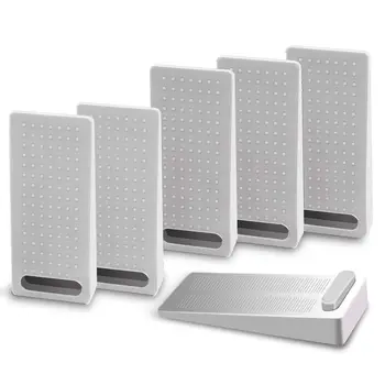 6 PCS Door Wedge Rubber, Door Stopper, Heavy Duty Slip-resistant and Stackable Door Holders, Adjustable Height and Strong Grip o
6 PCS Door Wedge Rubber, Door Stopper, Heavy Duty Slip-resistant and Stackable Door Holders, Adjustable Height and Strong Grip o