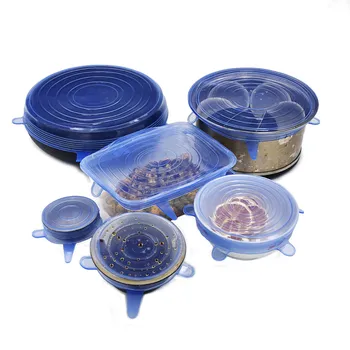 Kitchen Tool 6 Size Reusable Universal Silicone Bowl Cover Fresh Keeping Stretch Lids Caps for Food Pot Dish Kitchen Accessories
Kitchen Tool 6 Size Reusable Universal Silicone Bowl Cover Fresh Keeping Stretch Lids Caps for Food Pot Dish Kitchen Accessories