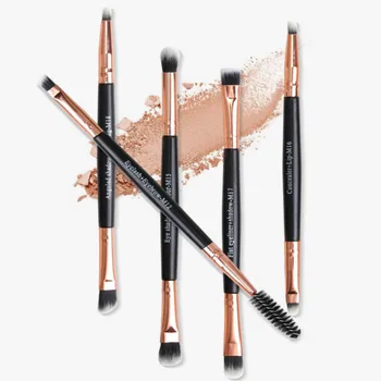 5pcs Makeup Brushes Set Cosmetic Powder Eyeliner Eye Shadow Foundation Blush Blending Eyebrow Brushes Women Makeup Dropshipping