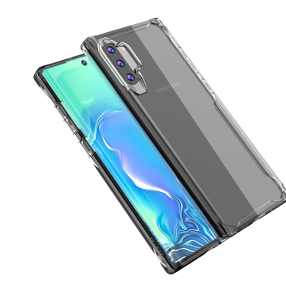 HD Transparent Acrylic Back Cover Case for Samsung Galaxy Note10 Note 10 Pro Anti-knock Protective Phone Bag Capa
HD Transparent Acrylic Back Cover Case for Samsung Galaxy Note10 Note 10 Pro Anti-knock Protective Phone Bag Capa