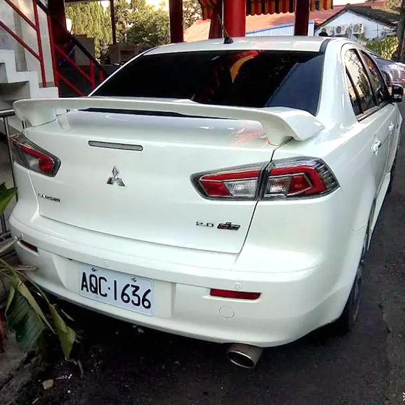 For Lancer Spoiler EVO ABS Material Car Rear Wing Primer Color Rear Spoiler For Mitsubishi Lancer EVO Spoiler 2010-2014
For Lancer Spoiler EVO ABS Material Car Rear Wing Primer Color Rear Spoiler For Mitsubishi Lancer EVO Spoiler 2010-2014