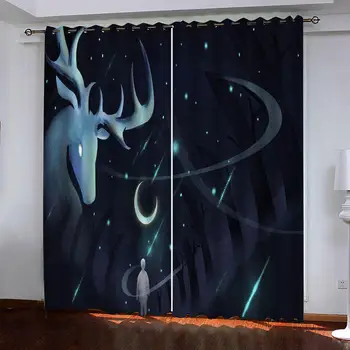 blue curtains Customized 3d curtains new bay window balcony thickened windshield blackout curtains
blue curtains Customized 3d curtains new bay window balcony thickened windshield blackout curtains