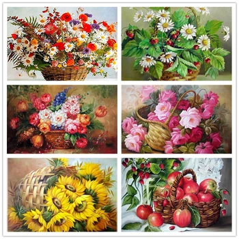 DIY 5D Diamond Embroidery Lilac Flowers Sale Diamond Cross Stitch Kits Daisies Diamond Mosaic Flowers Baskets Home Decor
DIY 5D Diamond Embroidery Lilac Flowers Sale Diamond Cross Stitch Kits Daisies Diamond Mosaic Flowers Baskets Home Decor