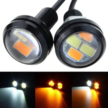2Pcs White Amber 5630 4SMD DRL Auto Car LED Eagle Eye Lights Turn Signal Lamp
2Pcs White Amber 5630 4SMD DRL Auto Car LED Eagle Eye Lights Turn Signal Lamp