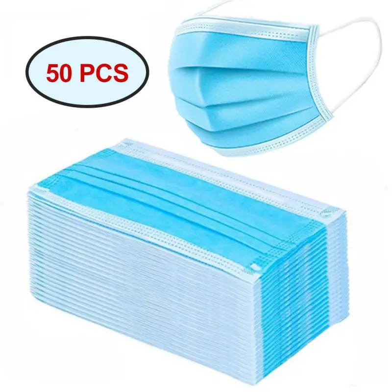 20/50pcs Non Woven Disposable Face Mask 3 Layers Earloop Face Masks Anti-dust virus Safe Dustproof Face Mouth Masks
20/50pcs Non Woven Disposable Face Mask 3 Layers Earloop Face Masks Anti-dust virus Safe Dustproof Face Mouth Masks
