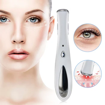 1Pc Mini Portable Electric Eye Massage Pen Device Dark Circle Facials Heating Thin Face Magic Stick Anti Bag Pouch & Wrinkle
1Pc Mini Portable Electric Eye Massage Pen Device Dark Circle Facials Heating Thin Face Magic Stick Anti Bag Pouch & Wrinkle