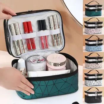 Double-Layer Travel Make Up Bag– Portable Cosmetic Makeup Organiser Toiletry Case Pouch Travel Cosmetics Case Transparent
Double-Layer Travel Make Up Bag– Portable Cosmetic Makeup Organiser Toiletry Case Pouch Travel Cosmetics Case Transparent