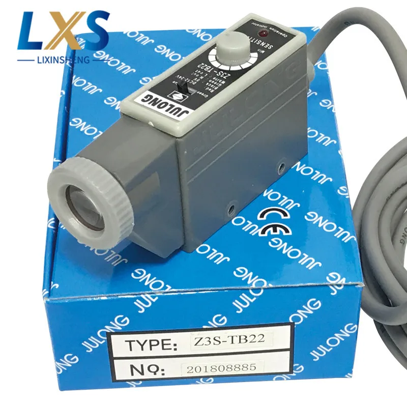 JULONG Z3S-TB22 Auto Detection Color Mark Sensor Packing Machine Auto Tracking/Rectify Deviation Photocell Sensor
JULONG Z3S-TB22 Auto Detection Color Mark Sensor Packing Machine Auto Tracking/Rectify Deviation Photocell Sensor