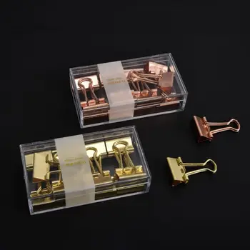16pcs 19mm Mini Metal Binder Clip Paper Pile Photo Message Ticket Notes Clips Korean Office School Supplies
16pcs 19mm Mini Metal Binder Clip Paper Pile Photo Message Ticket Notes Clips Korean Office School Supplies