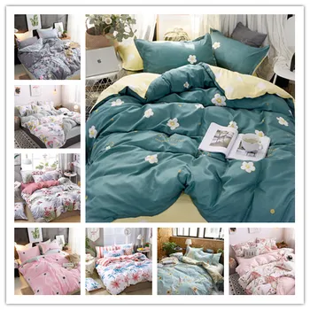 White Small Flower Green Background Printing Bedding Set Microfiber Duvet Cover For Home And Gifts Single Double King Size
White Small Flower Green Background Printing Bedding Set Microfiber Duvet Cover For Home And Gifts Single Double King Size