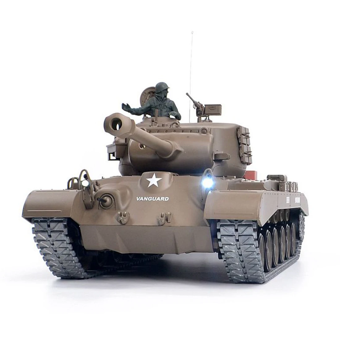 1:16 American Pershing M26 Heavy Tank 2.4G Remote Control Model Military Tank with Sound Smoke Shooting Effect - Metal Edition
1:16 American Pershing M26 Heavy Tank 2.4G Remote Control Model Military Tank with Sound Smoke Shooting Effect - Metal Edition
