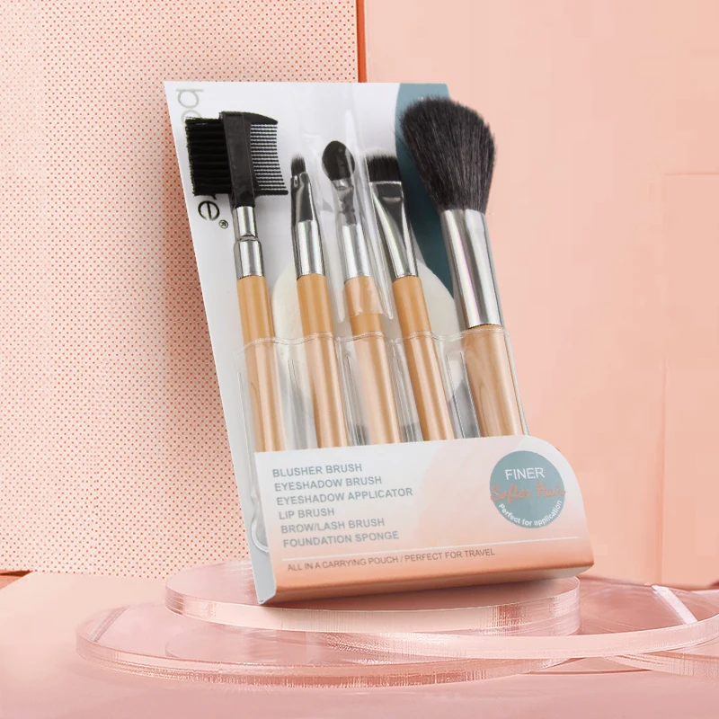 Fashion 6Pcs Makeup Brushes Tool Set Cosmetic Powder Eye Shadow Foundation Blush Blending Beauty Make Up Brush Maquiagem
Fashion 6Pcs Makeup Brushes Tool Set Cosmetic Powder Eye Shadow Foundation Blush Blending Beauty Make Up Brush Maquiagem