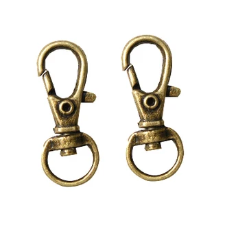 10 Pc Bronze Pattern CARABINER Lobster Clasps Swivel Claw Hook Key Keyring NEW - - *lobster clasp findings connector
10 Pc Bronze Pattern CARABINER Lobster Clasps Swivel Claw Hook Key Keyring NEW - - *lobster clasp findings connector