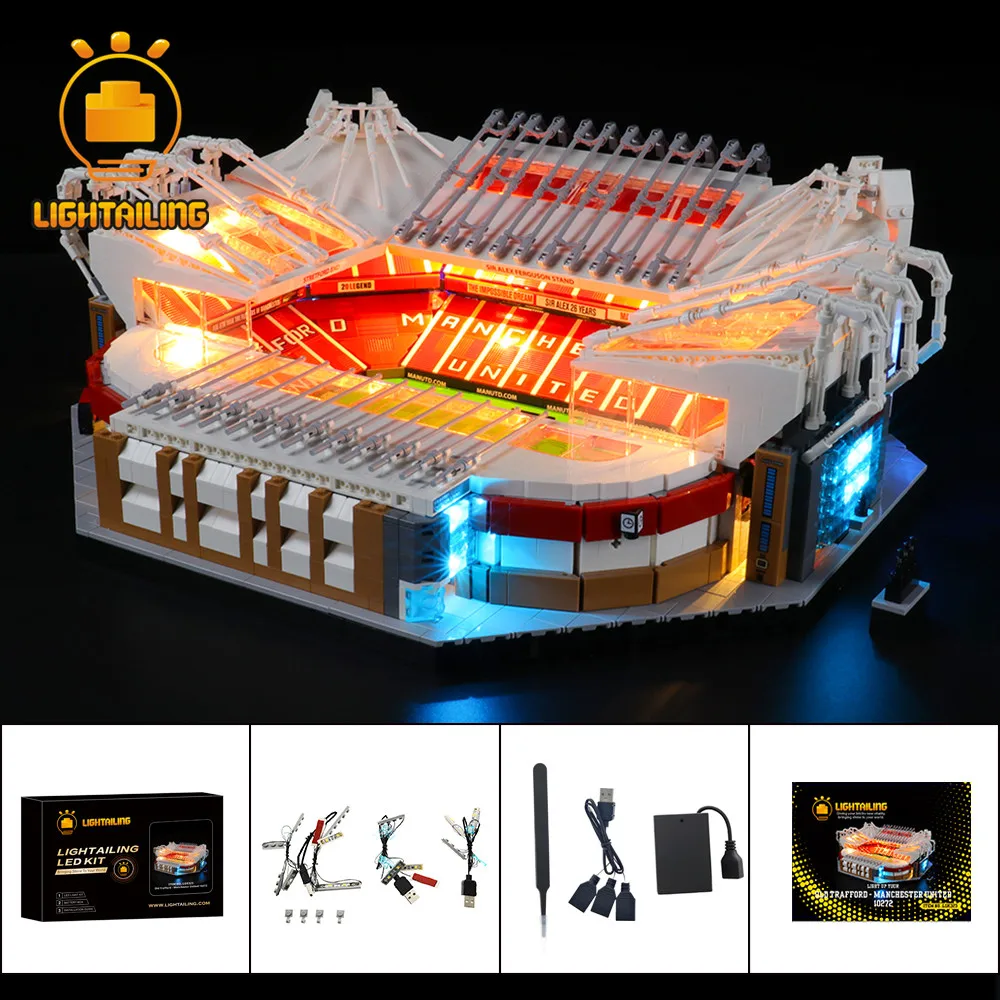 LIGHTAILING LED Light Kit For 10272 Creator Expert Old Trafford - Manchester Toys Building Blocks Lighting Set
LIGHTAILING LED Light Kit For 10272 Creator Expert Old Trafford - Manchester Toys Building Blocks Lighting Set