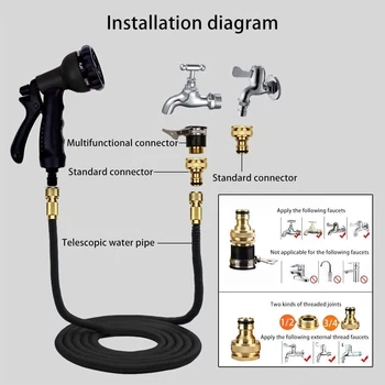 8-Pattern Spray Gun High Pressure Antileakage Garden Water Gun Car Washer Spray Household Sprinkler Cleaning 50/75/100FT EU Plug
8-Pattern Spray Gun High Pressure Antileakage Garden Water Gun Car Washer Spray Household Sprinkler Cleaning 50/75/100FT EU Plug