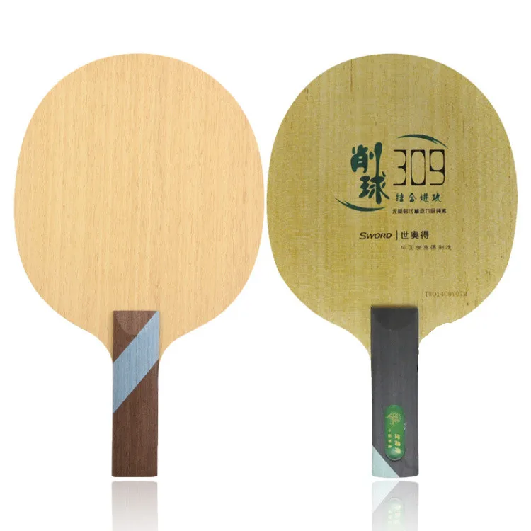 Sword Chopping 309 Razor Attack Type Pure Wood Defensive Play Table Tennis Blade Defence Chop Racket Ping Pong Bat Paddle
Sword Chopping 309 Razor Attack Type Pure Wood Defensive Play Table Tennis Blade Defence Chop Racket Ping Pong Bat Paddle