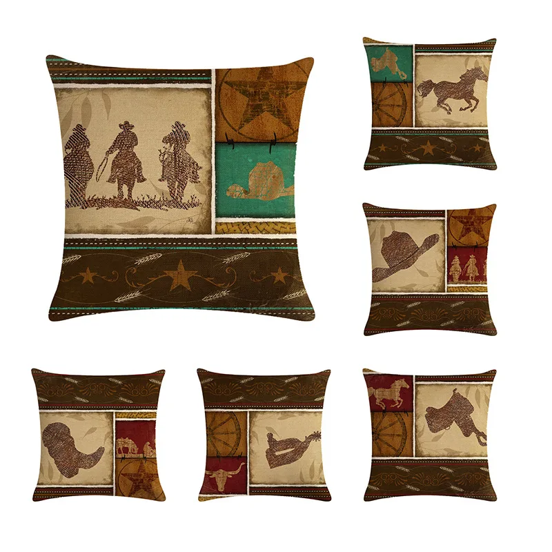 Cowboy Horse Animals Pattern Decorative Throw Pillows Cushion Cover For Sofa Home Car Decor Cojines Almofadas
Cowboy Horse Animals Pattern Decorative Throw Pillows Cushion Cover For Sofa Home Car Decor Cojines Almofadas
