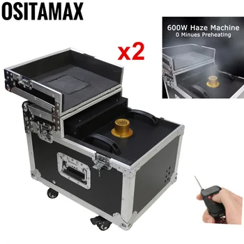 2PCS 600w Stage Effect Fog Haze Machine Wirless Remote Smoke Mahcine DMX512 Hazer Machine with Flycase for Show Concert Wedding
2PCS 600w Stage Effect Fog Haze Machine Wirless Remote Smoke Mahcine DMX512 Hazer Machine with Flycase for Show Concert Wedding