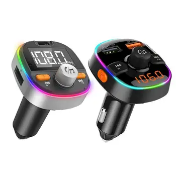 FM Transmitter Bluetooth Handsfree Calling Car Kit Receiver MP3 Car Charger Bluetooth Dual Car Player Aux Adapter USB Audio P7X4
FM Transmitter Bluetooth Handsfree Calling Car Kit Receiver MP3 Car Charger Bluetooth Dual Car Player Aux Adapter USB Audio P7X4