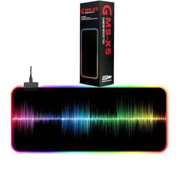GMS-X5 800x300x4mm Gaming Version Colorful Symphony Glowing Mouse Pad Gaming Mouse Pad Soft Non-Slip Rubber Base Mouse Mat 
GMS-X5 800x300x4mm Gaming Version Colorful Symphony Glowing Mouse Pad Gaming Mouse Pad Soft Non-Slip Rubber Base Mouse Mat