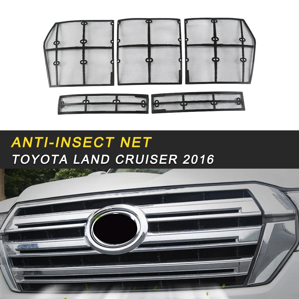 Car Anti Insect Sunscreen Front Hood Grills Grille Net Mesh Frame Auto Parts for Toyota Land Cruiser 200 2016-2018
Car Anti Insect Sunscreen Front Hood Grills Grille Net Mesh Frame Auto Parts for Toyota Land Cruiser 200 2016-2018