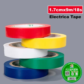 10m Strong Adhesive Electrical Tape PVC Waterproofac Cold Resistant Insulating Tapes For Wire Connection 1.5cm Wide 1 Roll 
10m Strong Adhesive Electrical Tape PVC Waterproofac Cold Resistant Insulating Tapes For Wire Connection 1.5cm Wide 1 Roll