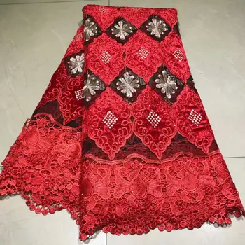 Latest Red African Laces 2019 Embroidered Cheap African French Net tulle Lace Fabric With Stones for Wedding Dresses 2l3065-3027
Latest Red African Laces 2019 Embroidered Cheap African French Net tulle Lace Fabric With Stones for Wedding Dresses 2l3065-3027