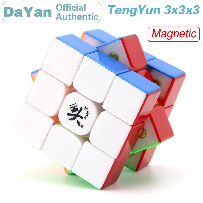 DaYan TengYun 3x3x3 Magnetic Magic Cube 3x3 Magnets Professional Speed Puzzle Antistress Fidget Educational Toys For Children
DaYan TengYun 3x3x3 Magnetic Magic Cube 3x3 Magnets Professional Speed Puzzle Antistress Fidget Educational Toys For Children